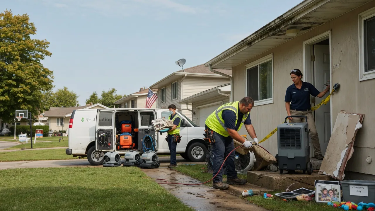 Water Damage Restoration in Coopersville, MI near me
